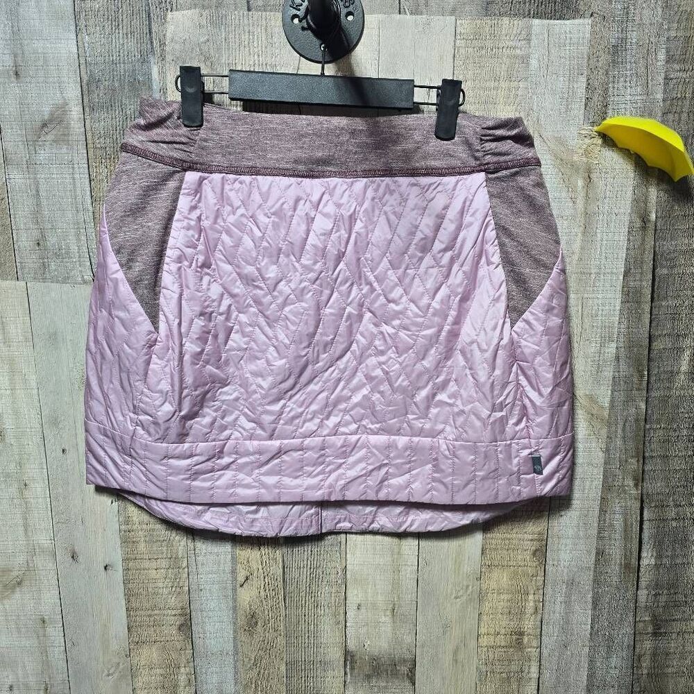 MOUNTAIN HARDWEAR Trekkin Insulated Mini Skirt Quilted size Large Outdoor Hiking